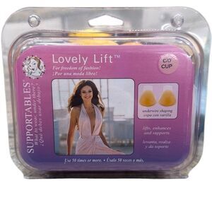 New Lovely Lift supportables, underwire C/D cup.‎ Lifts, enhances, supports
